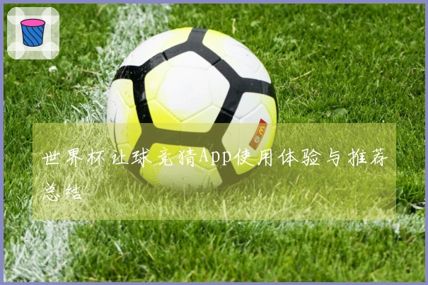 世界杯让球竞猜App使用体验与推荐总结