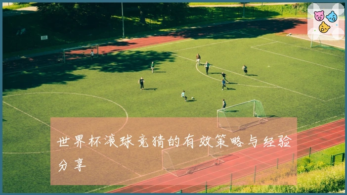 世界杯滚球竞猜的有效策略与经验分享